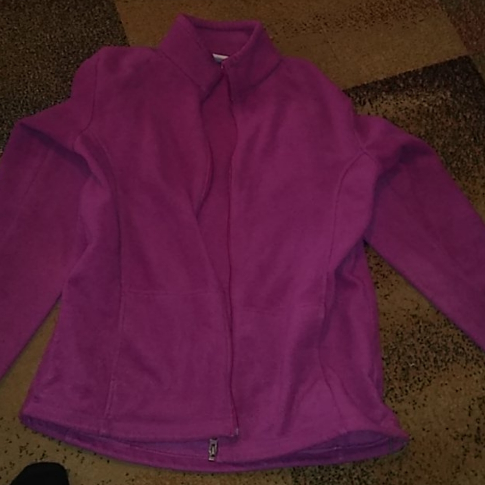 Pink/purple fleece jacket